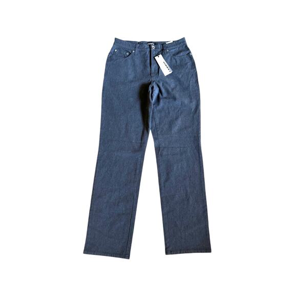 Cambio Jean Pants, The Nancy, Straight Leg, Slate Gray, Women's size 10, NWT - Picture 2 of 4